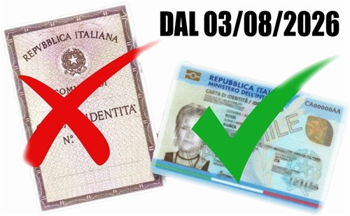 Rinnovo Carta d'Identità Cartacea